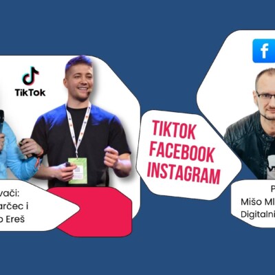 TikTok, Facebook, Instagram edukacija